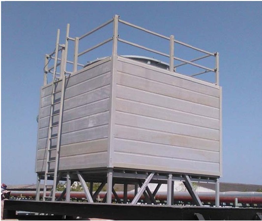 Suppply of 2116 M3 per Hr-1 Cell-705 TR-IIDCT FRP Pultruded Cooling Tower