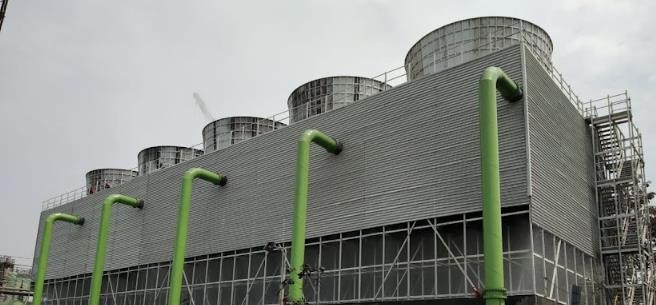 Encon Group has installed a 14000 CMH counter-flow cooling tower system